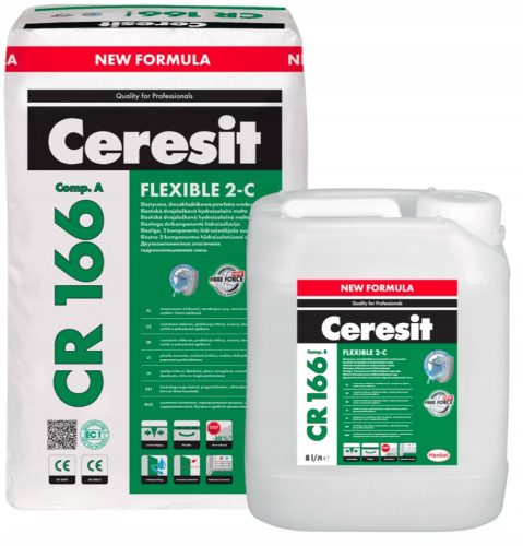 CR166 Fleksibilni hidroizolacijski premaz 8 l 24 kg