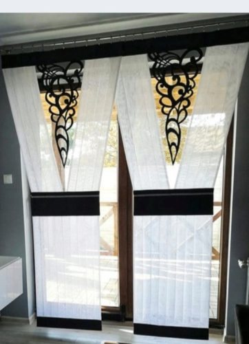 Firana paravan s okvirom 120 cm x