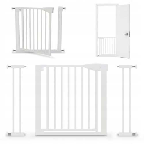 Bijela sigurnosna barijera za djecu TULANO Guardian 3.5 White
