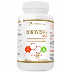   Cordyceps 750mg - Kapsule za energiju i jačanje imuniteta, 120 komada