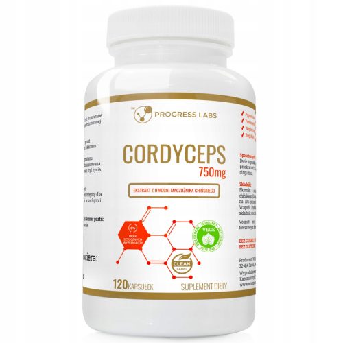 Cordyceps 750mg - Kapsule za energiju i jačanje imuniteta, 120 komada