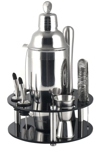 Barmen set za pripremu pića 9 dijelova Shaker 720ml Stalak