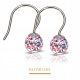 Hipoalergijske naušnice Blomdahl Mini Privjesak Crystal Light Fantasy 6 mm