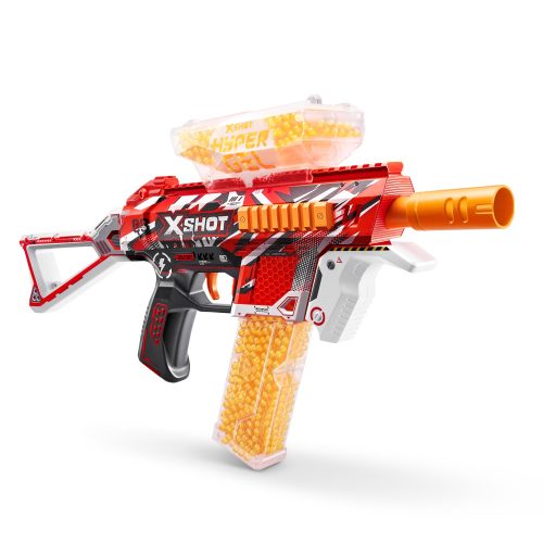 ZURU X-Shot Hiper Gel Trace Fire Blaster, narančasta