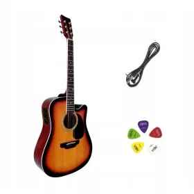 MSA Elektro-Akustična Gitara s Dodatnom Opremom