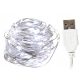 LAMPE na žici 100 LED dioda USB dužine 10 m