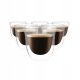 Ecarla premium termo staklene šalice za espresso kavu 70 ml - Set 6 komada