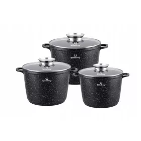 KlönBerg set aluminijskih lonaca, 6 kom.