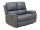 Sofa Spencer 2 na razvlačenje, umjetna koža, sivi Buffalo 06