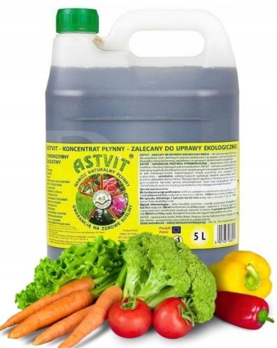 ASTVIT 5L Prirodno Fungicidno Tekuće Gnojivo