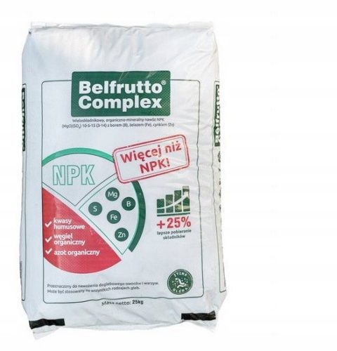 Belfrutto Complex 10-5-15 25KG višekomponentno gnojivo jagoda malina povrće