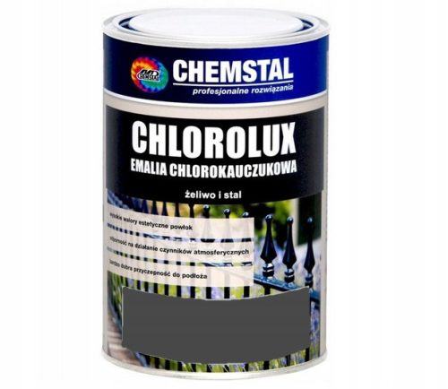 CHLOROLUX 10L ANTRACIT RAL 7016 EMALIJA ZA KOROZIJSKU ZAŠTITU I UKRAŠAVANJE