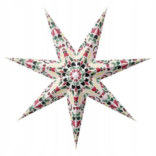  IKEA STRALA SJENILO ZA LAMPU STAR ŠARENI FOLKLOR