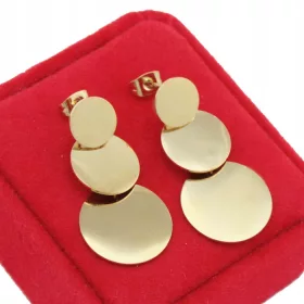 ZLATNE NAUŠNICE OD KIRURŠKOG ČELIKA 316L