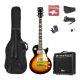 MAX Gitara električna Les Paul Sunburst + Wzmacniacz i pribor
