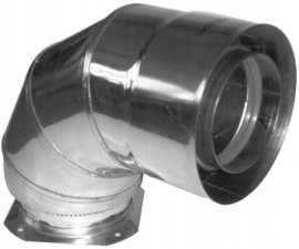 KOLJENO 80/125 SA IMMERGAS ADAPTEROM 60/100