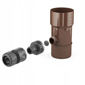 BRYZA PVC Sakupljač kiše 63 mm brončani