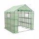 Mini vrtni staklenik sa 12 polica - zelena - Canna III - 200x200x220