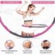 Sport24 Teški Hula Hoop za Teretanu s Utezima za Fitness Vježbe 72-95 cm