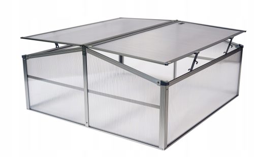 Vrhunski staklenik za vrt - Grindi staklenik 100 x 100 m x 48 cm