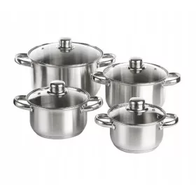 Set lonaca Altom Design Vito, nehrđajući čelik, 8 kom.