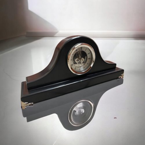 Kaminski sat, nijanse sive, 10 cm