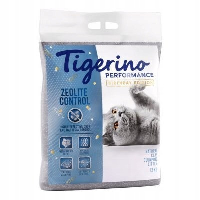 Tigerino Performance Zeolit Kontrola pijesak za mačke 12 kg