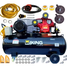    Kompresor za ulje Wiking Polska W-0.9/12.5 200L 200 l 12.5 bara
