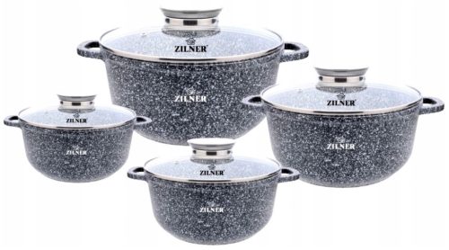 Zilner Premium Indukcijski Set Lonaca 6,8 l