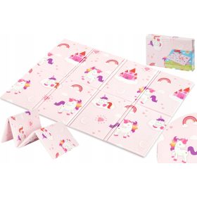    Sesttino Unicorn SKLOPIVA obrazovna pjenasta prostirka, ROZA