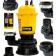 Prijenosna pumpa za prljavu vodu s drobilicom 750 W 25.000 l/h