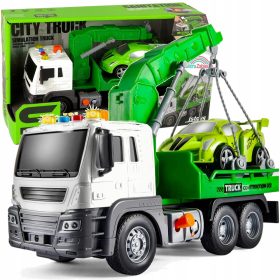    Auto Auto Kamion za vuču Pomoć na cesti Kamion za vuču Zvuk Svjetla Igračka Kamion za vodu