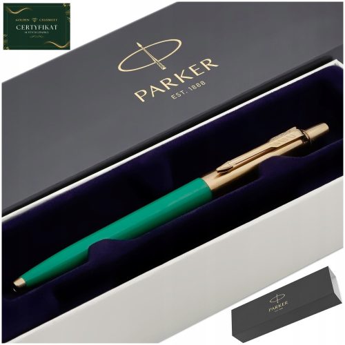 ELEGANTNA ZLATNA PARKER NAVY KEMIJSKA OLOVKA 24 KARATNA + DAROVNI BON