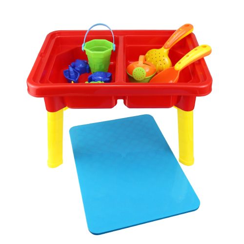 Dječji stol za igru Aga4Kids 2-u-1 s piaskom i priborom