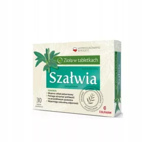   Colfarm Kadulja Dodatak Prehrani - Protiv Znojenja 30 Tableta