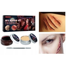 ZESTAW ZA IZRADU UMJETNIH OŽILJAKA ZA HALLOWEEN ŠMINKANJE