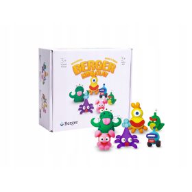   Modelirna glina Berger Clay Zwieżaki 500 g - Set za oblikovanje 18 posuda