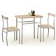 Halmar Lance set stola s 2 stolice 50x82 cm sonoma hrast