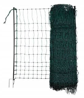 Električna Ograda za Perad, 25 metara, 106 cm, Dvostruki Šiljak, Zelena, Kerbl