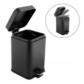 Kanta za otpatke za kupaonicu Yoka Home Muti 3l crna