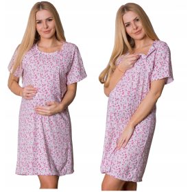 SEVA XL majica za dojenje, pamuk, kratki rukavi