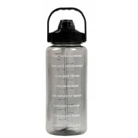  Motivacijska boca za vodu 2L 2000 ml ombre