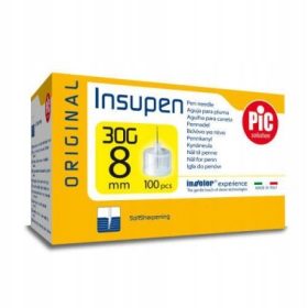 INSUPEN igle 30G (0,30mm) x 8mm za olovke, 100 kom.