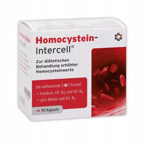 HOMOCYSTEIN - INTERCELL®: Dodatak Prehrani za Podršku Metabolizmu Homocisteina (90 kapsula)