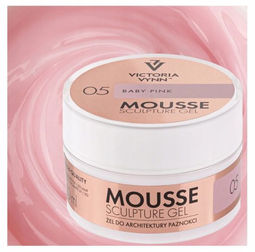 VICTORIA VYNN MOUSSE GEL ZA IZGRADNJU S Thixotropy - 05 BABY PINK - 50ML