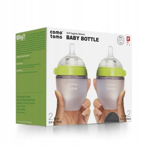 Comotomo bočica protiv kolika 150 ml - Najnoviji model za bebe