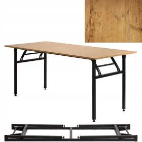    PROŠIRIVI SKLOPIVI KONFERENCIJSKI BANKETNI STOL 200x75x1,8cm lancelot