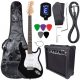 Električna gitara Evander Stratocaster sa pojačalom 20 W