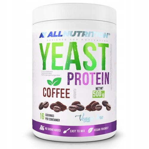 ALLNUTRITION Kvasac Protein s okusom kave, 500g