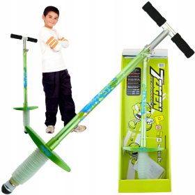 SPARTAN Podesivi Skakač Pogo za Djecu, Zeleni